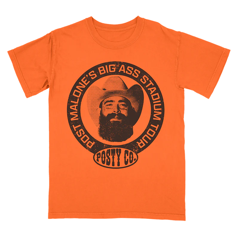 POST MALONE TOUR MERCH - CIRCLE LOGO TEE