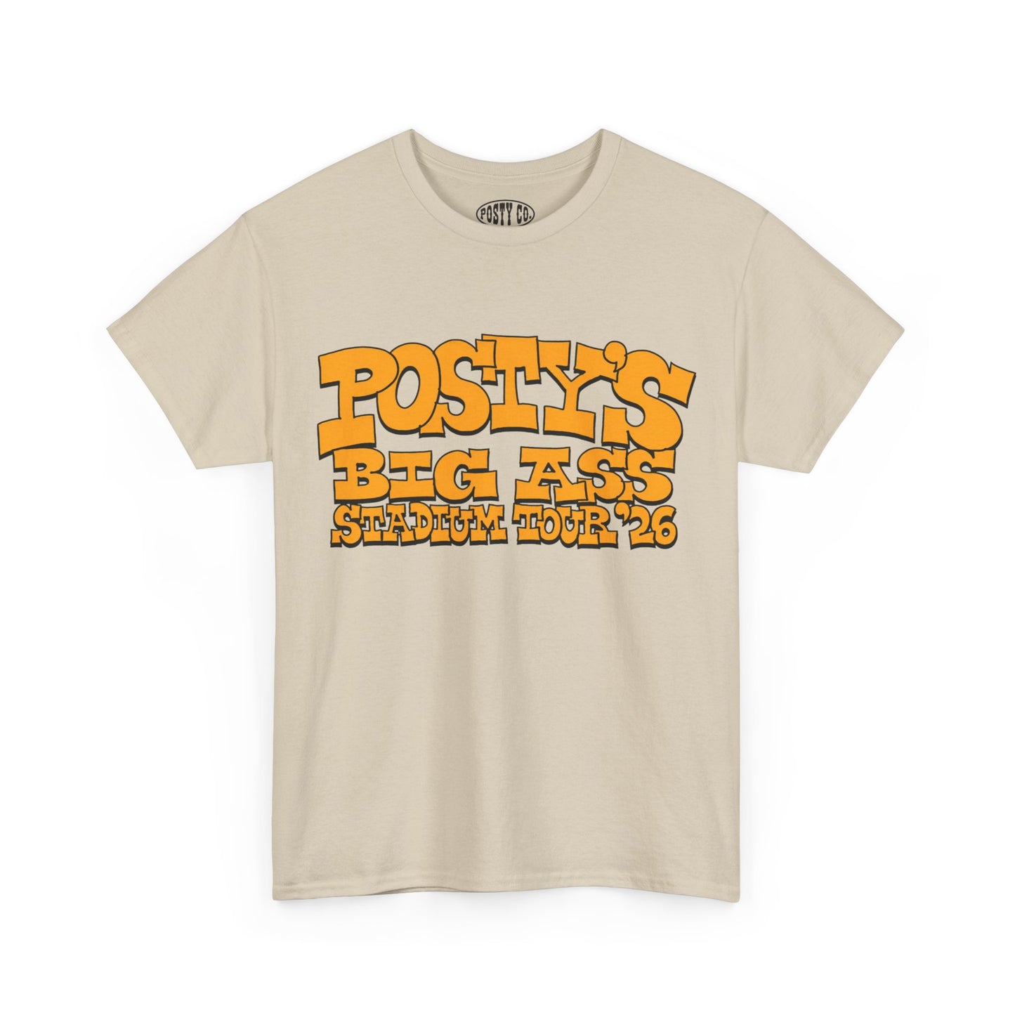 Post Malone Merch - Big Ass Stadium Tour Tire T-Shirt
