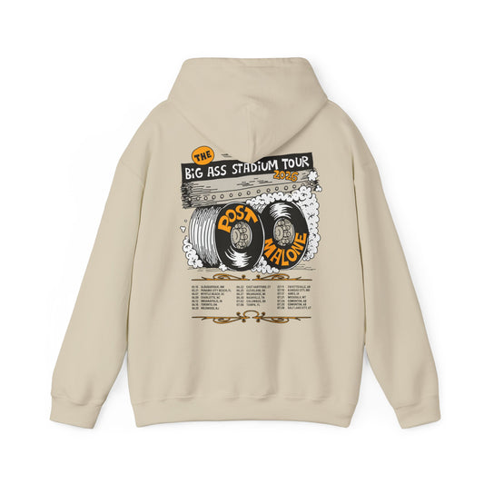 Post Malone Merch - Big Ass Stadium Tour Tire Hoodie