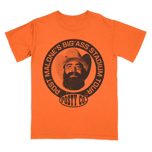 POST MALONE TOUR MERCH - CIRCLE LOGO TEE