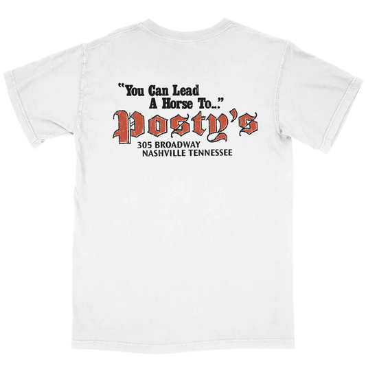 Post Malone Tour Merch - Lead a Horse to Posty's T-Shirt